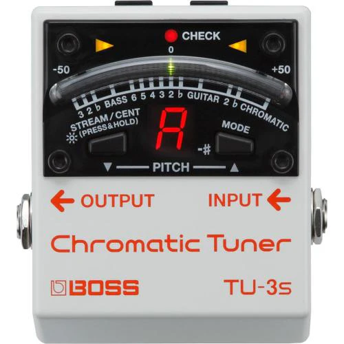 BOSS - TU-3S | Chromatic Tuner