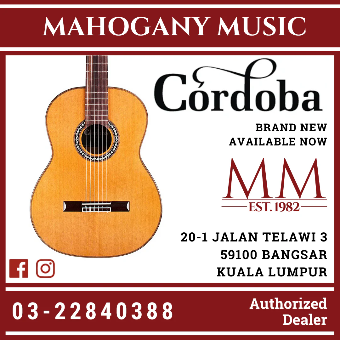 Cordoba Luthier - C9 CD Solid Western Red Cedar Top Classical Guitar
