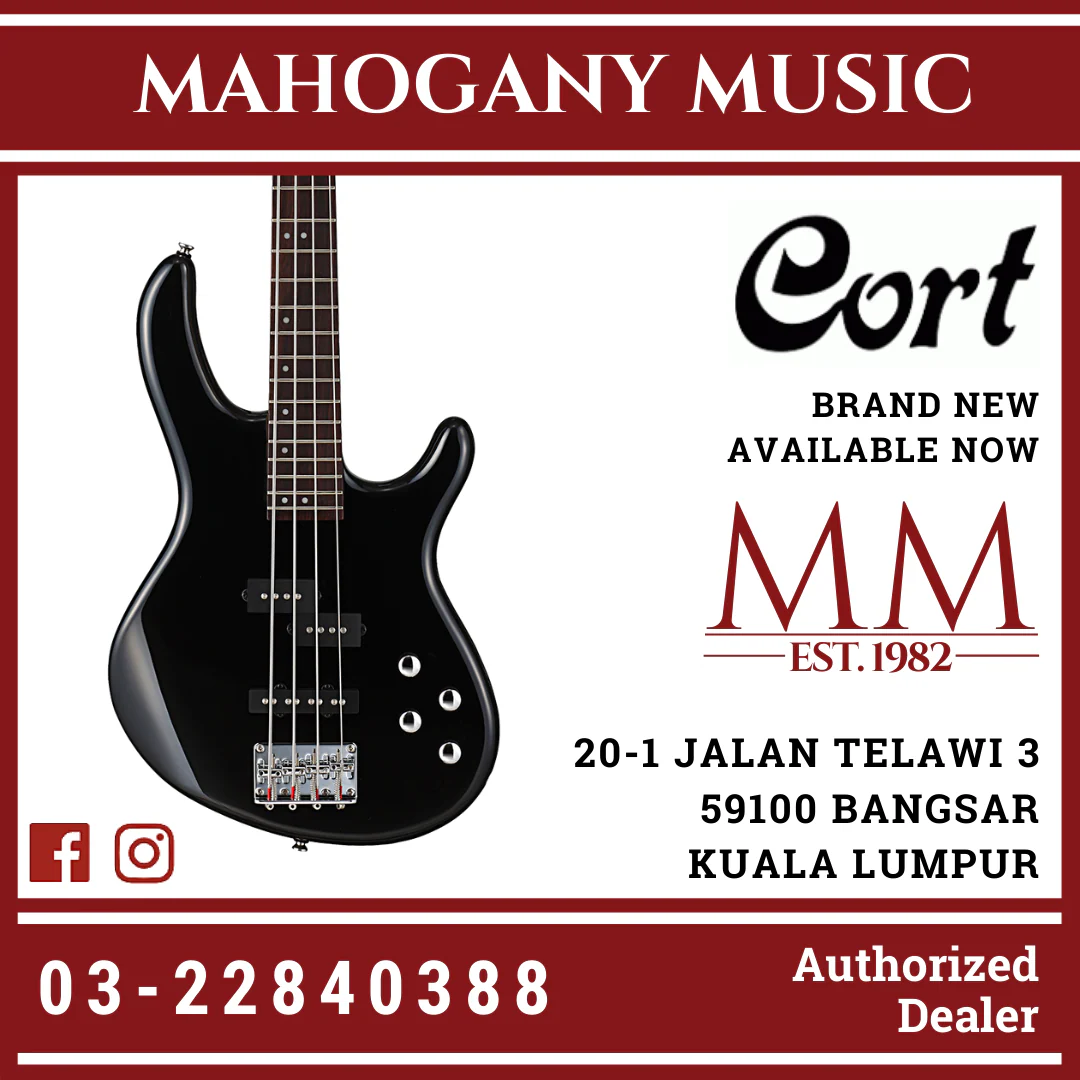 Cort Action Active Black Bass