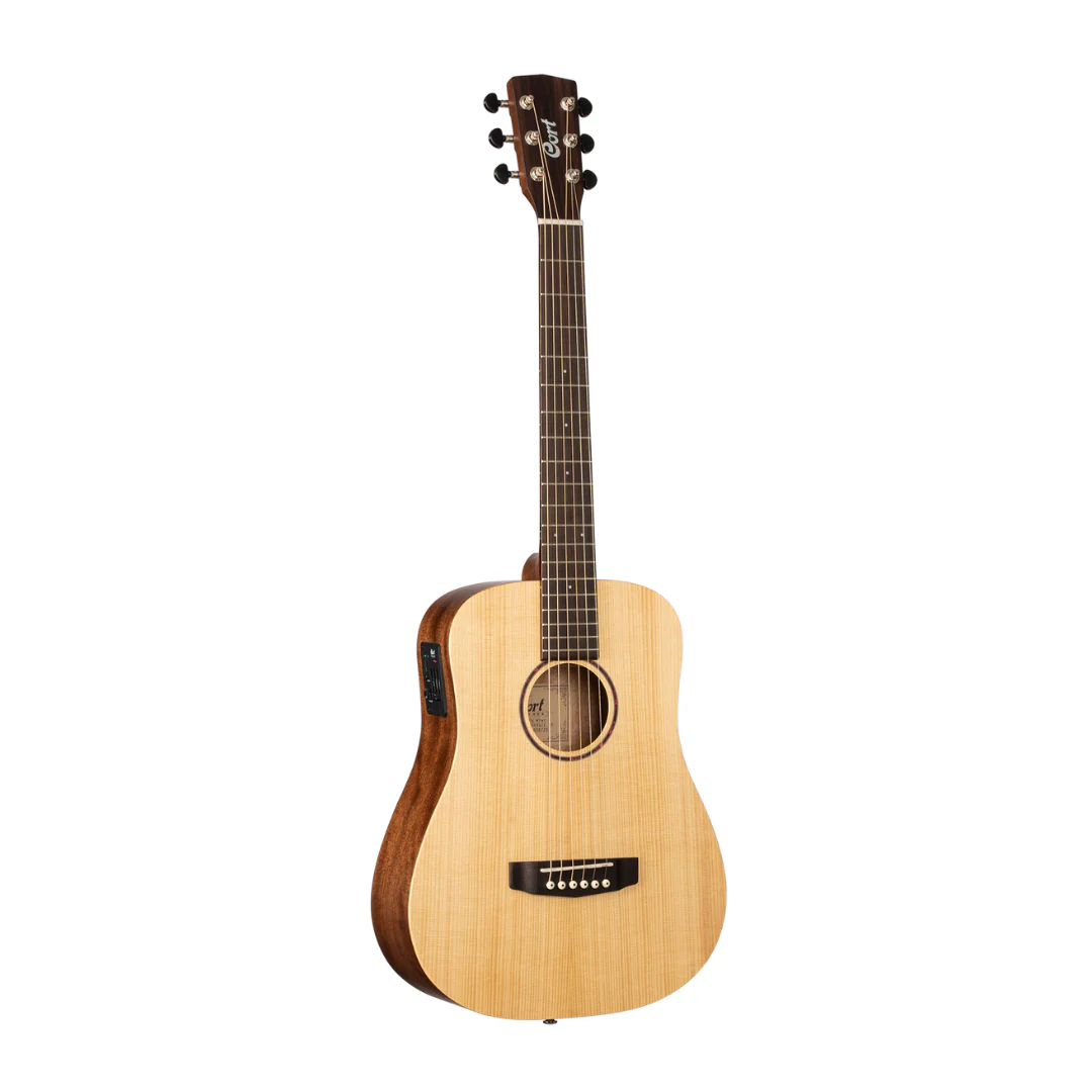 Cort Earth Mini-E Adirondack Acoustic Guitar - Image 2