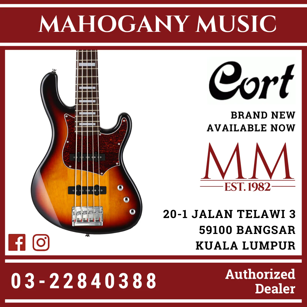 Cort GB-35J 3TS 5-String Bass