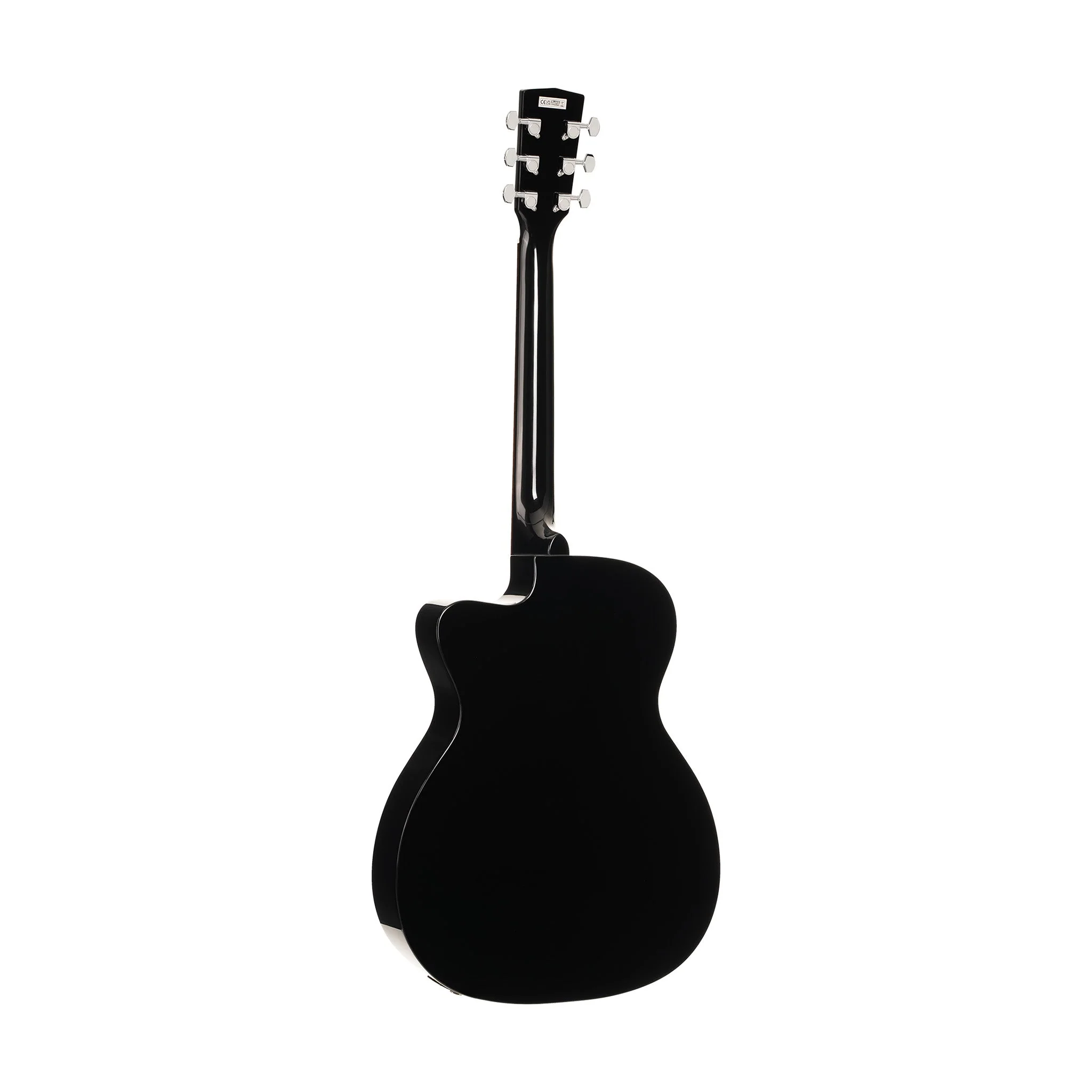 Cort L60CE-BK Acoustic Guitar, Black - Image 3
