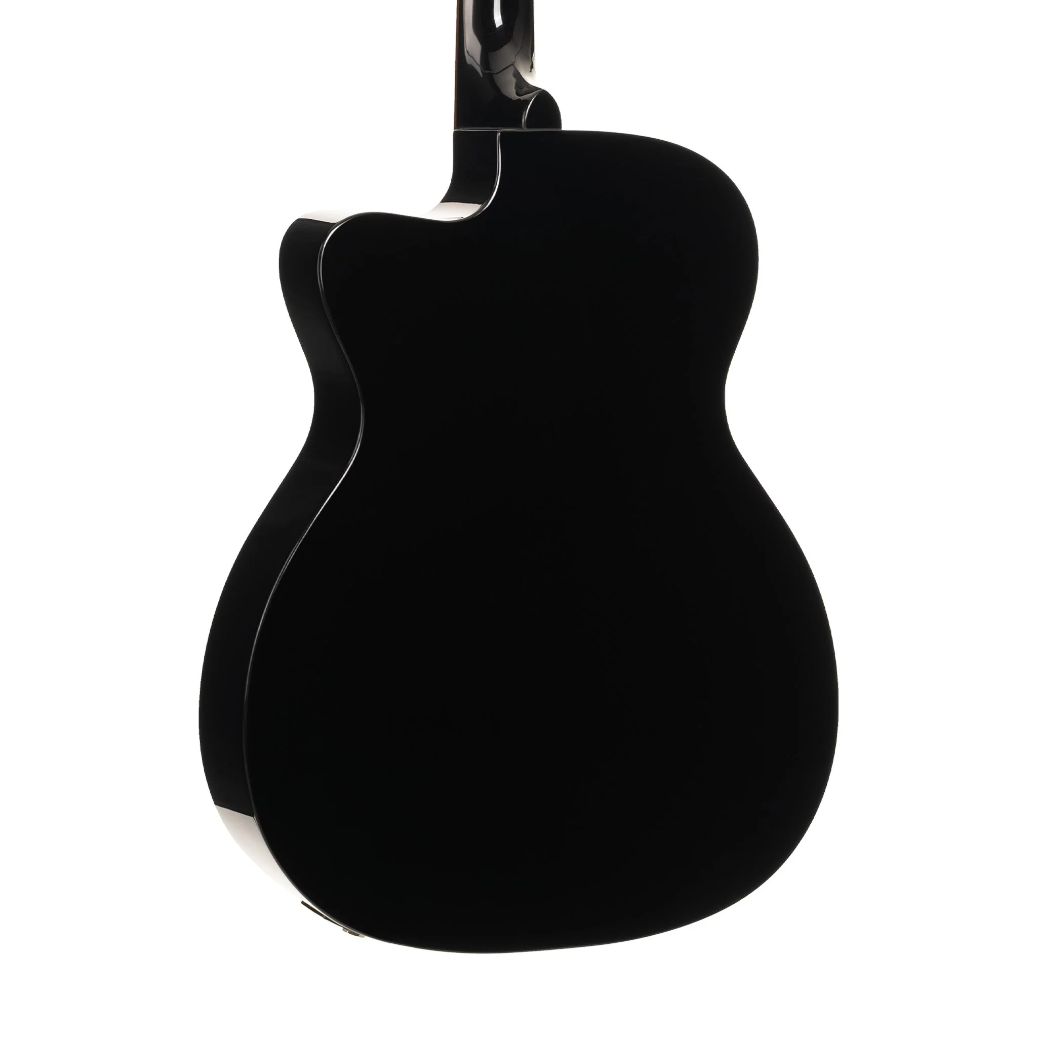 Cort L60CE-BK Acoustic Guitar, Black - Image 5