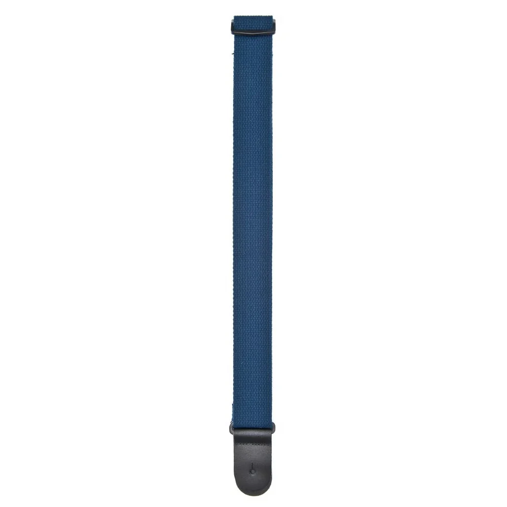 D’Addario 50CT03 Cotton Guitar Strap, Blue - Image 4