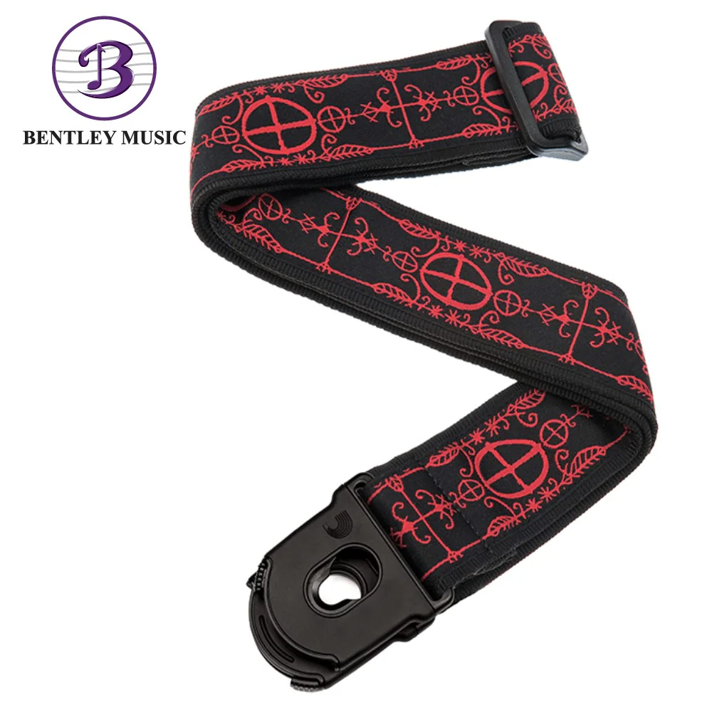 D’Addario 50PLA12 Planet Lock Guitar Strap, Voodoo - Image 3