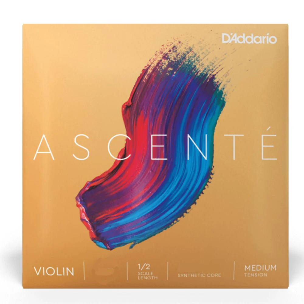 D’Addario A312 1/2M Ascente Violin Single A String, 1/2 Scale, Medium Tension - Image 4