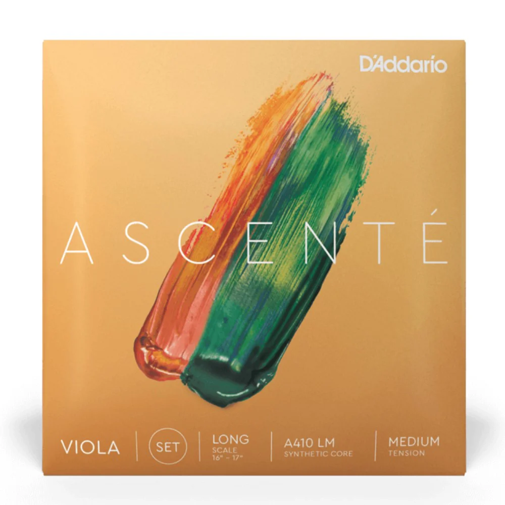D’Addario A410 LM Ascente Viola String Set, Long Scale, Medium Tension - Image 2