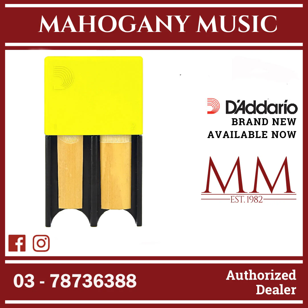 D'Addario DRGRD4ACYL Small Reed Guards, Yellow