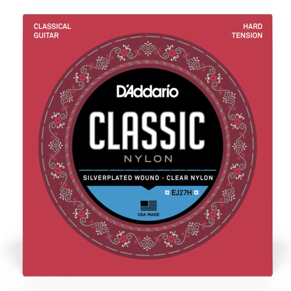 D'Addario EJ27H Nylon Classical Guitar Strings, Hard Tension - Image 3