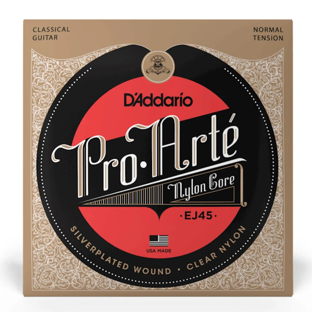 D’Addario EJ45 Pro-Arté Nylon Classical Guitar Strings, Normal Tension - Image 4