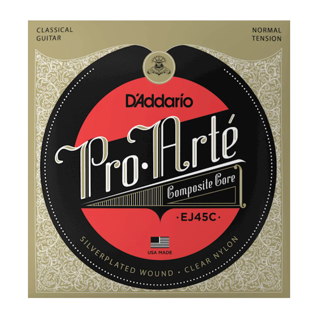 D'Addario EJ45C Pro-Arté Composite Core Classical Guitar Strings, Normal Tension - Image 2