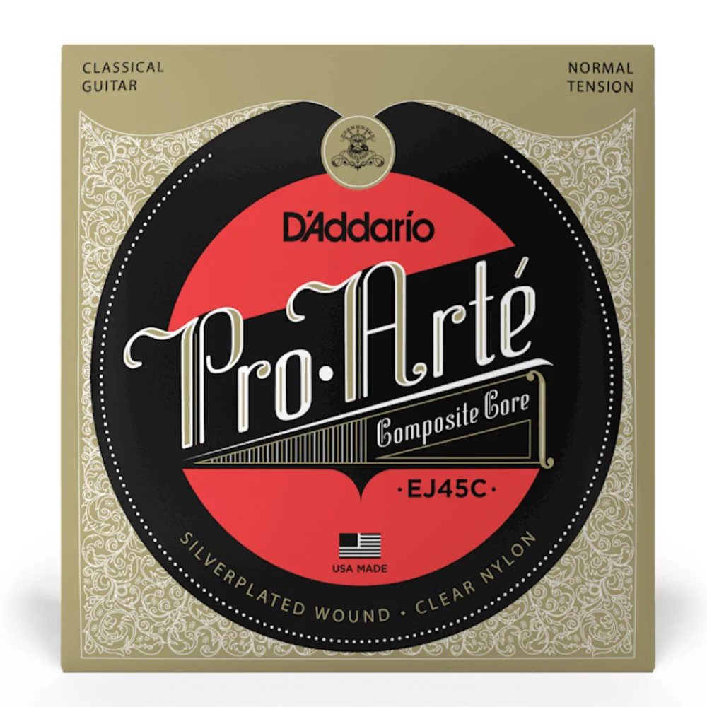 D'Addario EJ45C Pro-Arté Composite Core Classical Guitar Strings, Normal Tension - Image 3