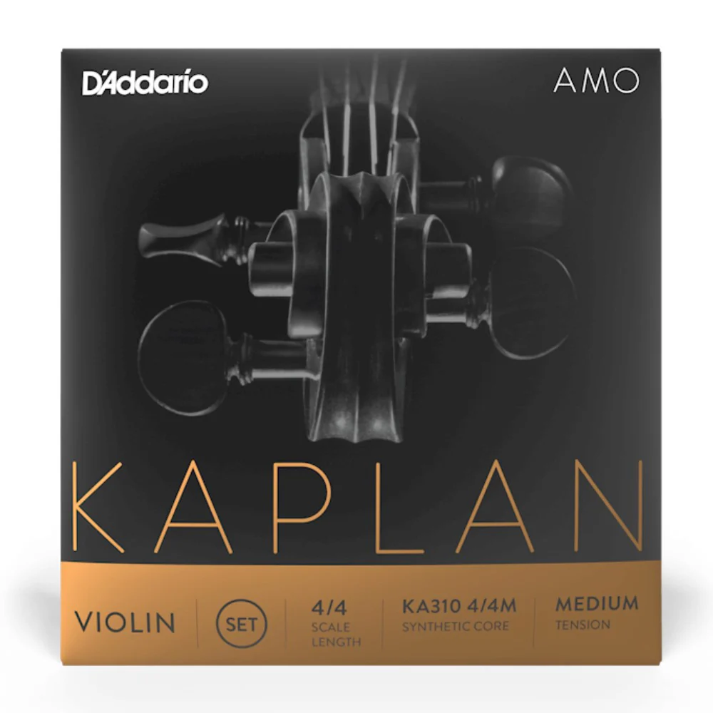 D’Addario KA310 4/4M Kaplan Amo Violin String Set, 4/4 Scale, Medium Tension - Image 2