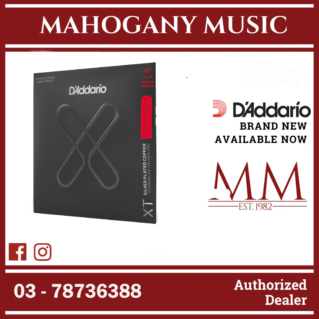 D'Addario XTC45FF Coated Classical Guitar Strings, Normal Tension