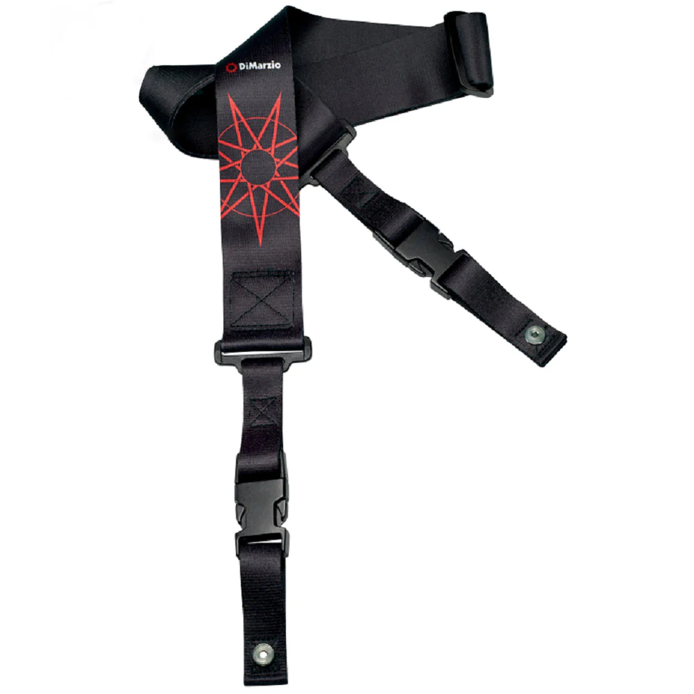 DiMarzio DD2248 Jim Root 4 Cliplock Strap, Black - Image 2
