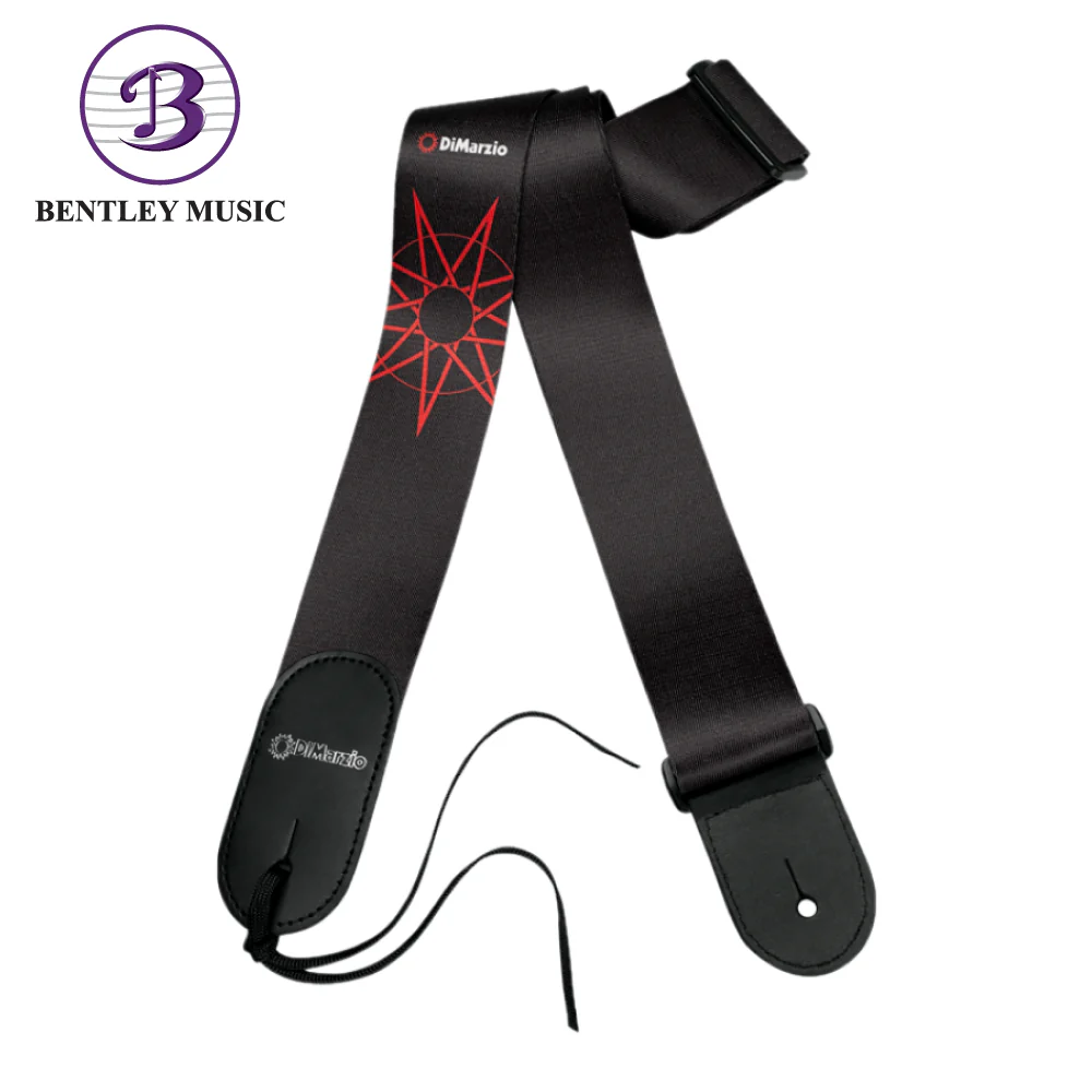 DiMarzio DD3148 Jim Root 4 Strap, Black - Image 3