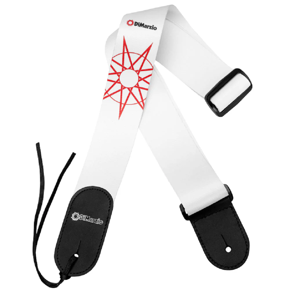 DiMarzio DD3149 Jim Root 4 Strap, White - Image 2