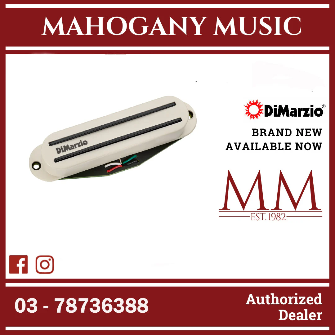 DiMarzio DP218AW Super Distortion Pickup, Aged White