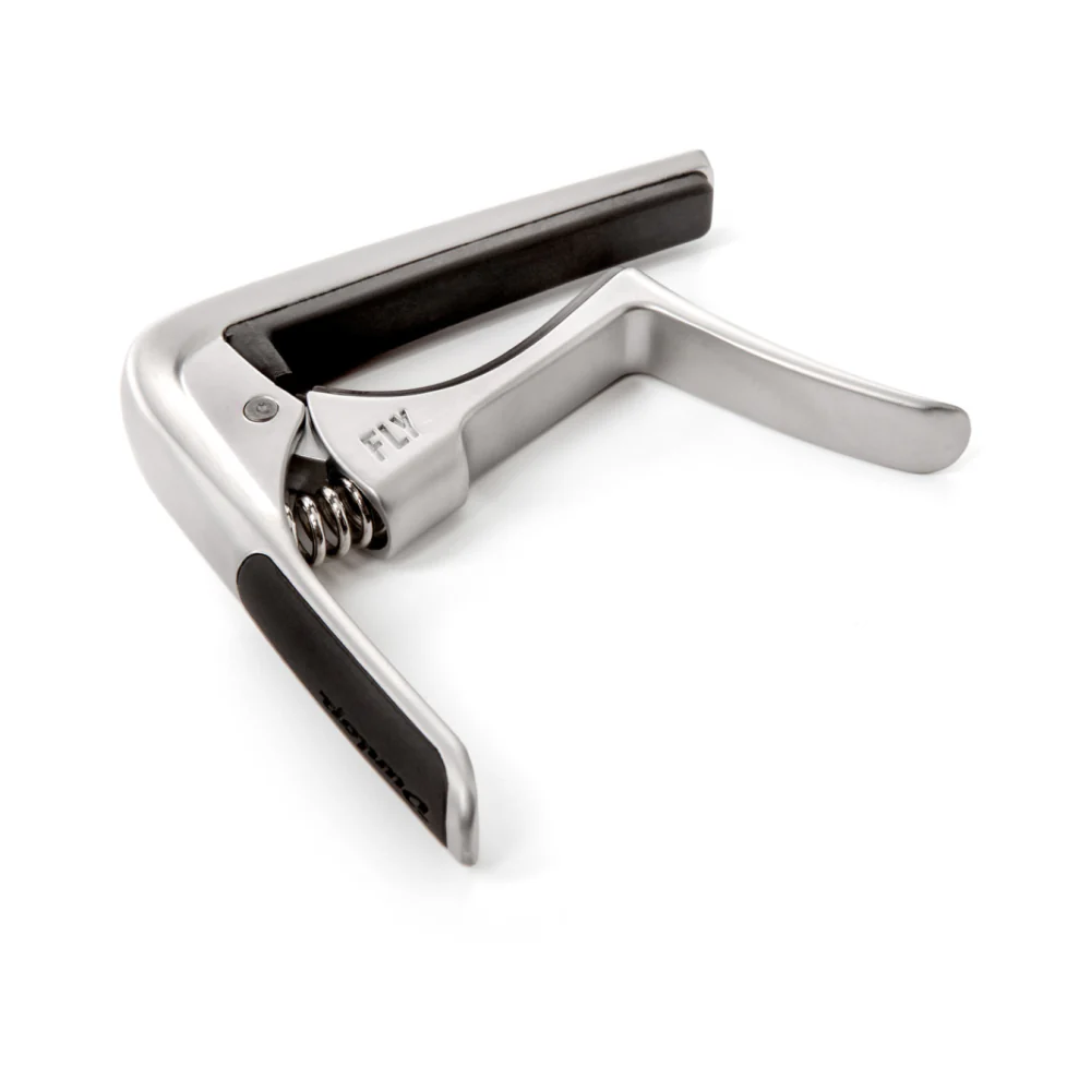 Dunlop 63CSC Trigger Fly Capo Curved, Satin Chrome - Image 2