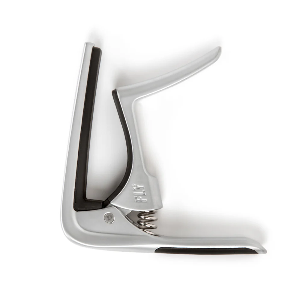 Dunlop 63CSC Trigger Fly Capo Curved, Satin Chrome - Image 3