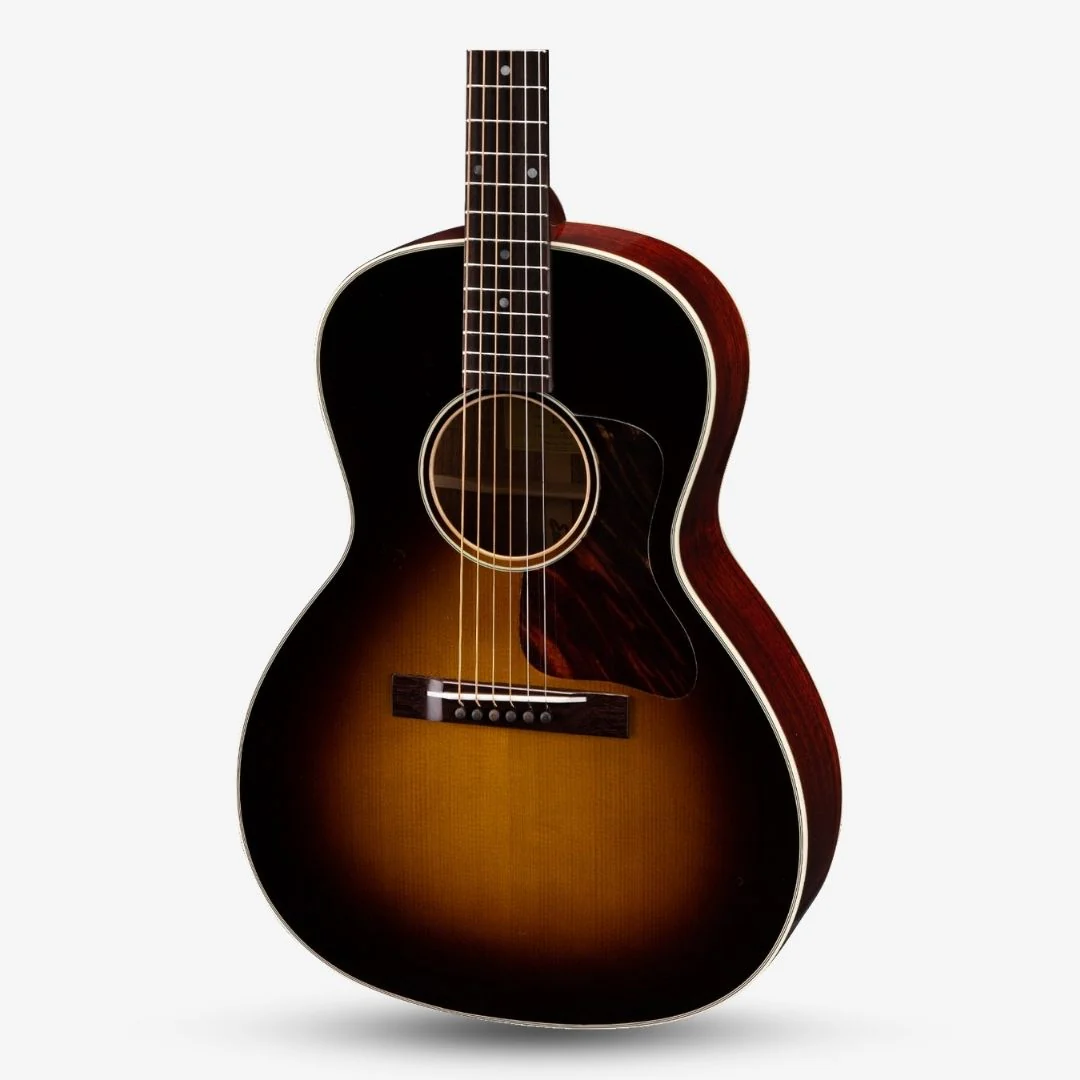 Eastman E10OOSS-TC OO Slope Shoulder Solid Adirondack Spruce Top & Solid Mahogany Back & Sides - Sunburst / E10OOSS SB - Image 3