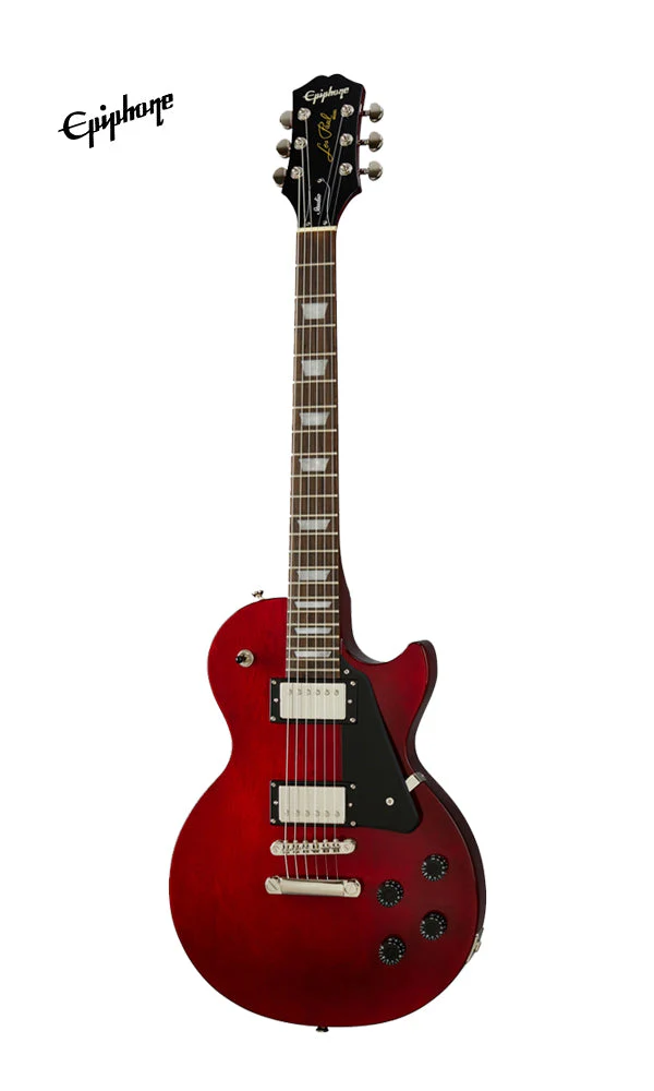 Epiphone Les Paul Studio Electric Guitar - Wine Red - Image 3