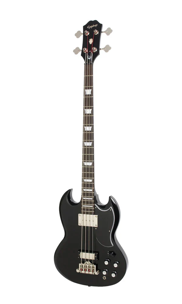 Epiphone SG EB-3 Bass Guitar - Ebony - Image 2