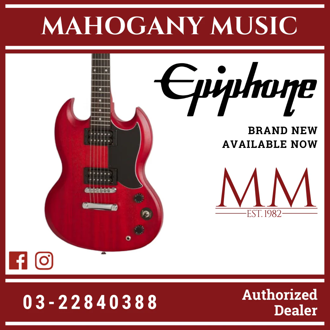 Epiphone SG Special Satin E1 Electric Guitar - Cherry