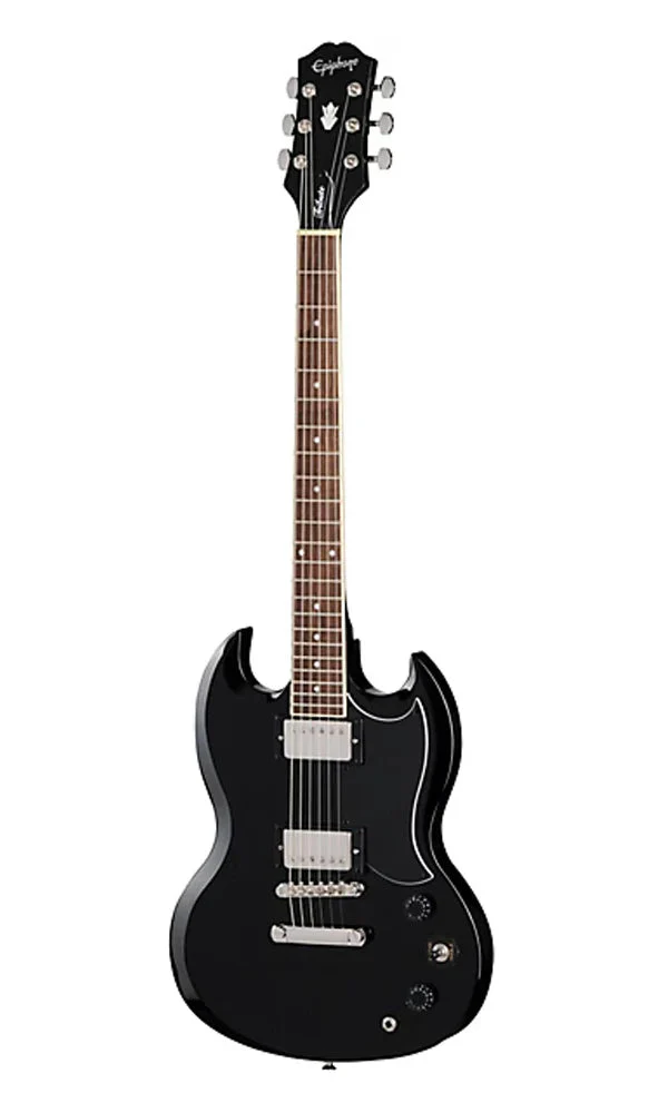 Epiphone SG Tribute Electric Guitar - Ebony - Image 2