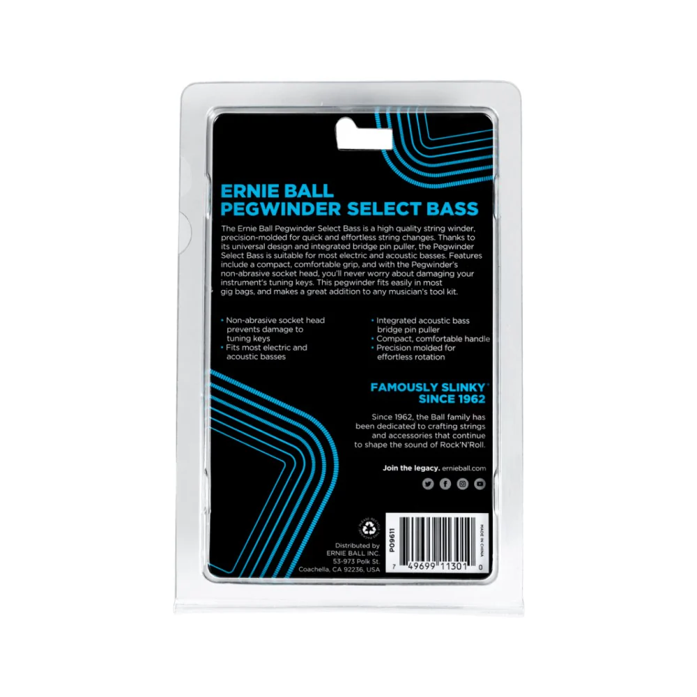 Ernie Ball 9611 Pegwinder Select Bass - Image 2