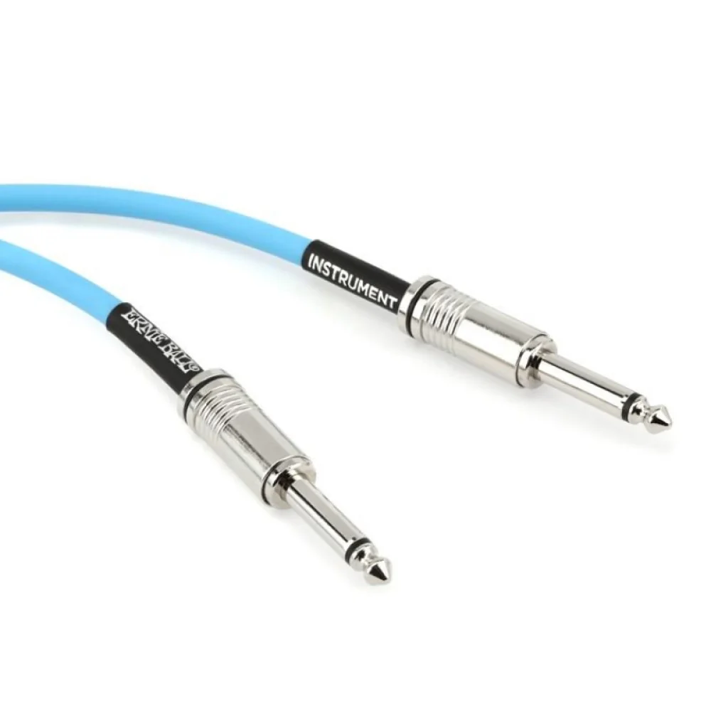 Ernie Ball P06412 FLEX Instrument Cable 10 Ft, Blue - Image 5