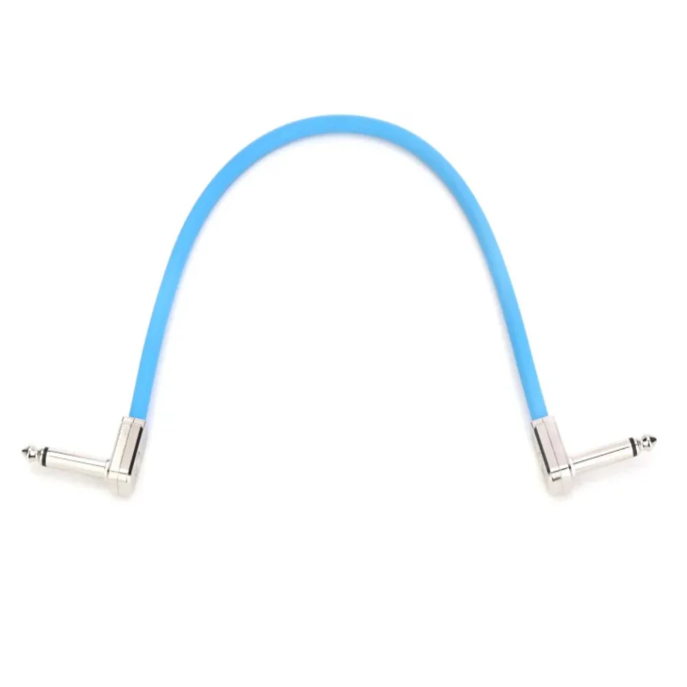 Ernie Ball P06456 FLEX Instrument Patch Cable 12 Inch Single, Blue - Image 4