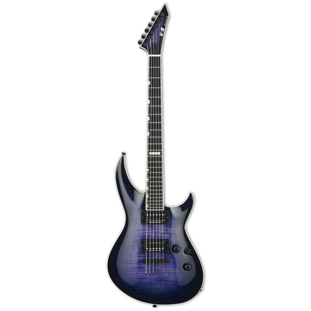 ESP E-II Horizon-III Reindeer Blue Electric Guitar - Image 2