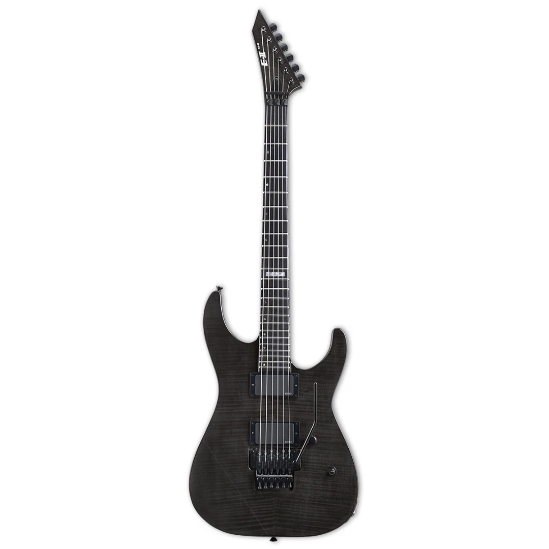 ESP E-II M-II - Flame Maple Top - See Thru Black [Made in Japan] - Image 2