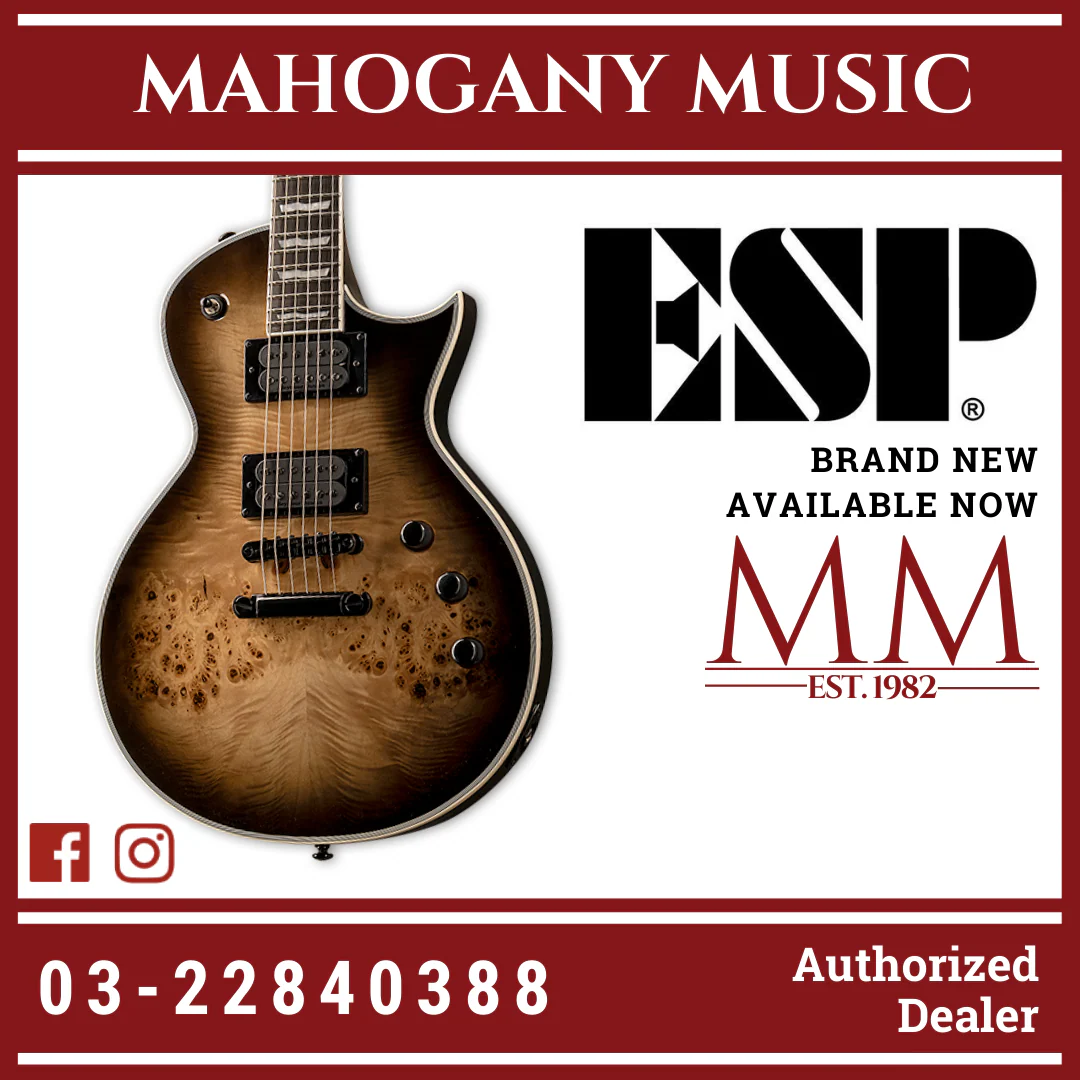 ESP LTD EC-1000 - Black Natural Burst