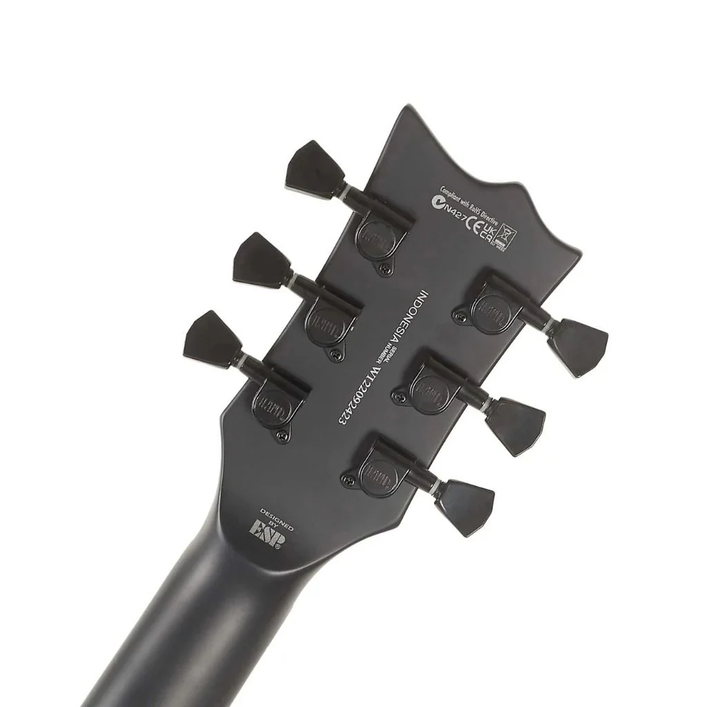 ESP LTD EC-201 Electric Guitar - Black Satin - Image 5