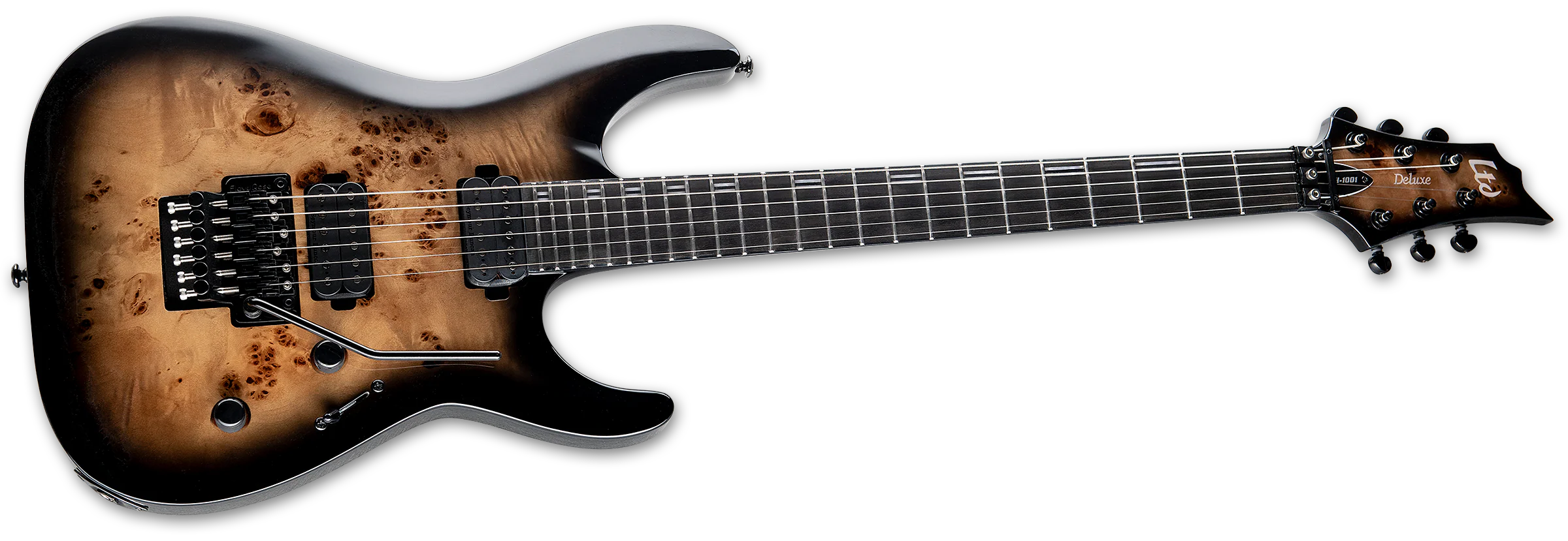 ESP LTD H-1001 FR - Black Natural Burst - Image 3