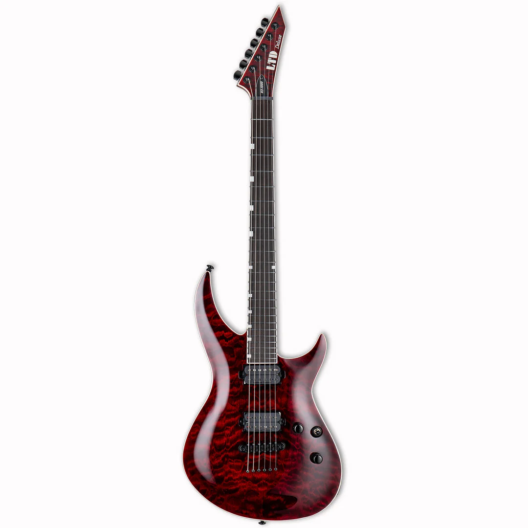 ESP LTD H3-1000 Electric Guitar - Black Cherry - Image 2
