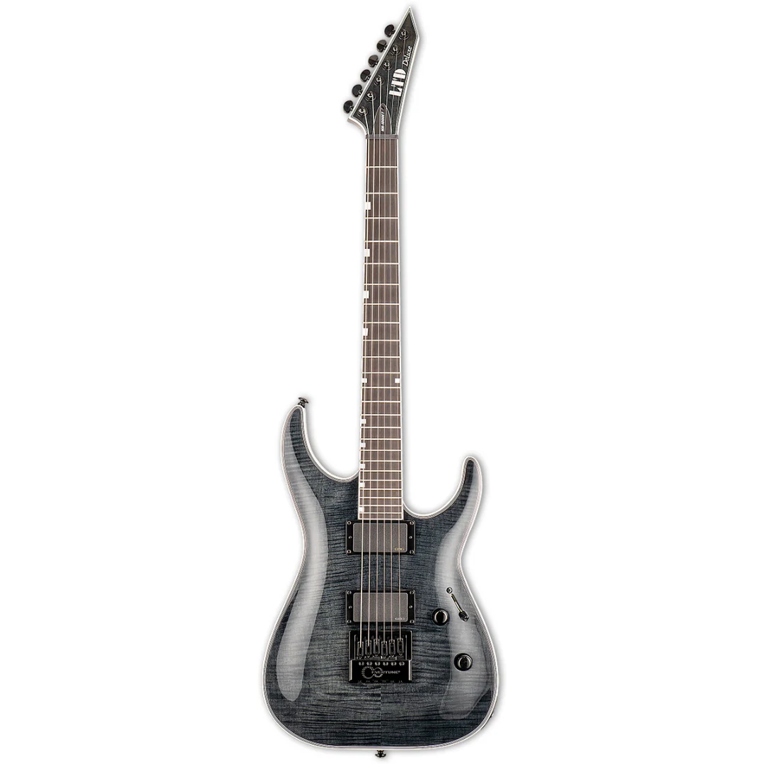 ESP LTD MH-1000FM EverTune - See Thru Black - Image 2