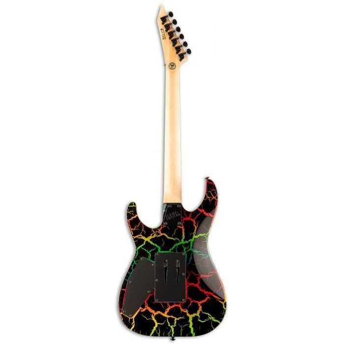 ESP LTD Mirage Deluxe '87 FR - Rainbow Crackle - Image 2