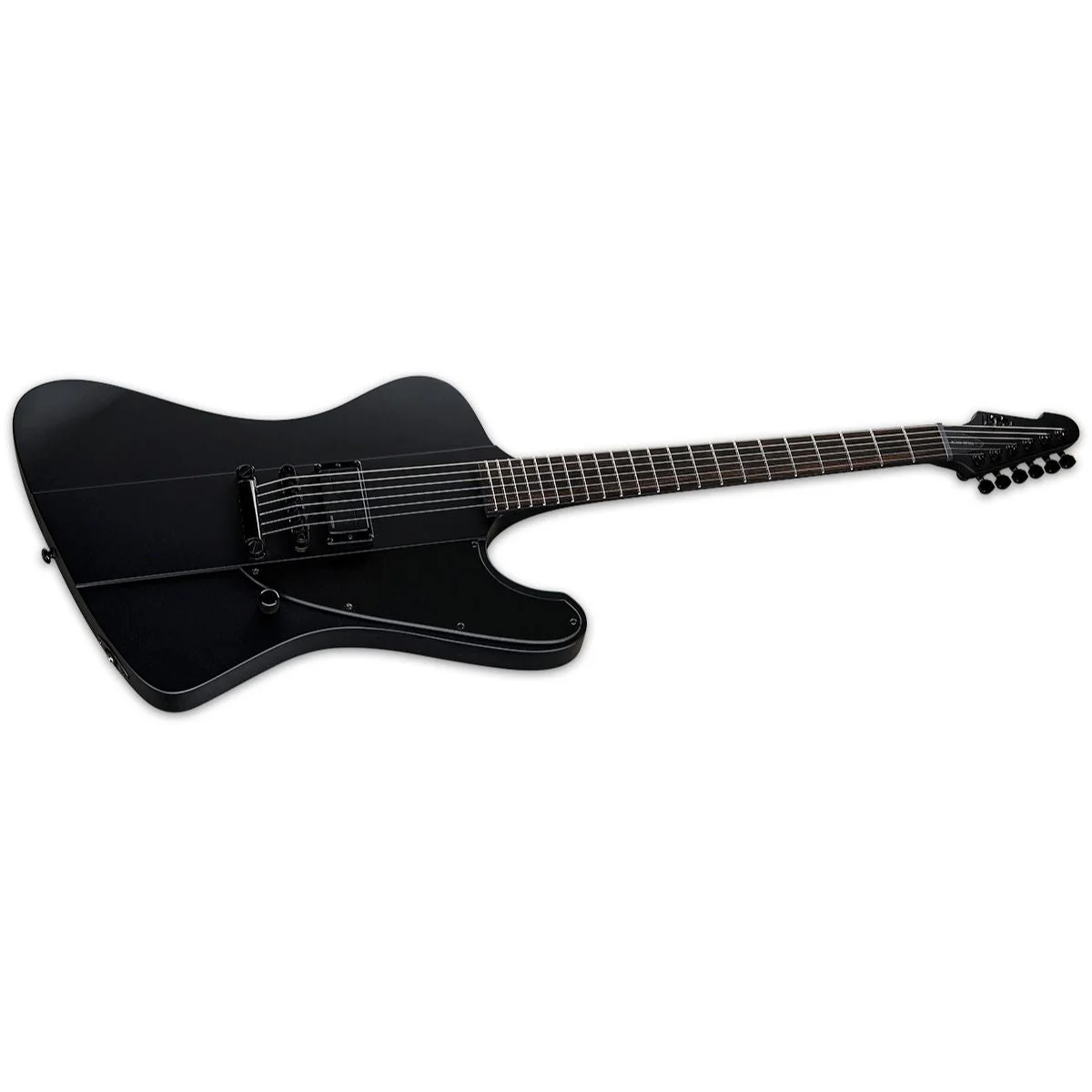 ESP LTD Phoenix Black Metal - Black Satin - Image 4