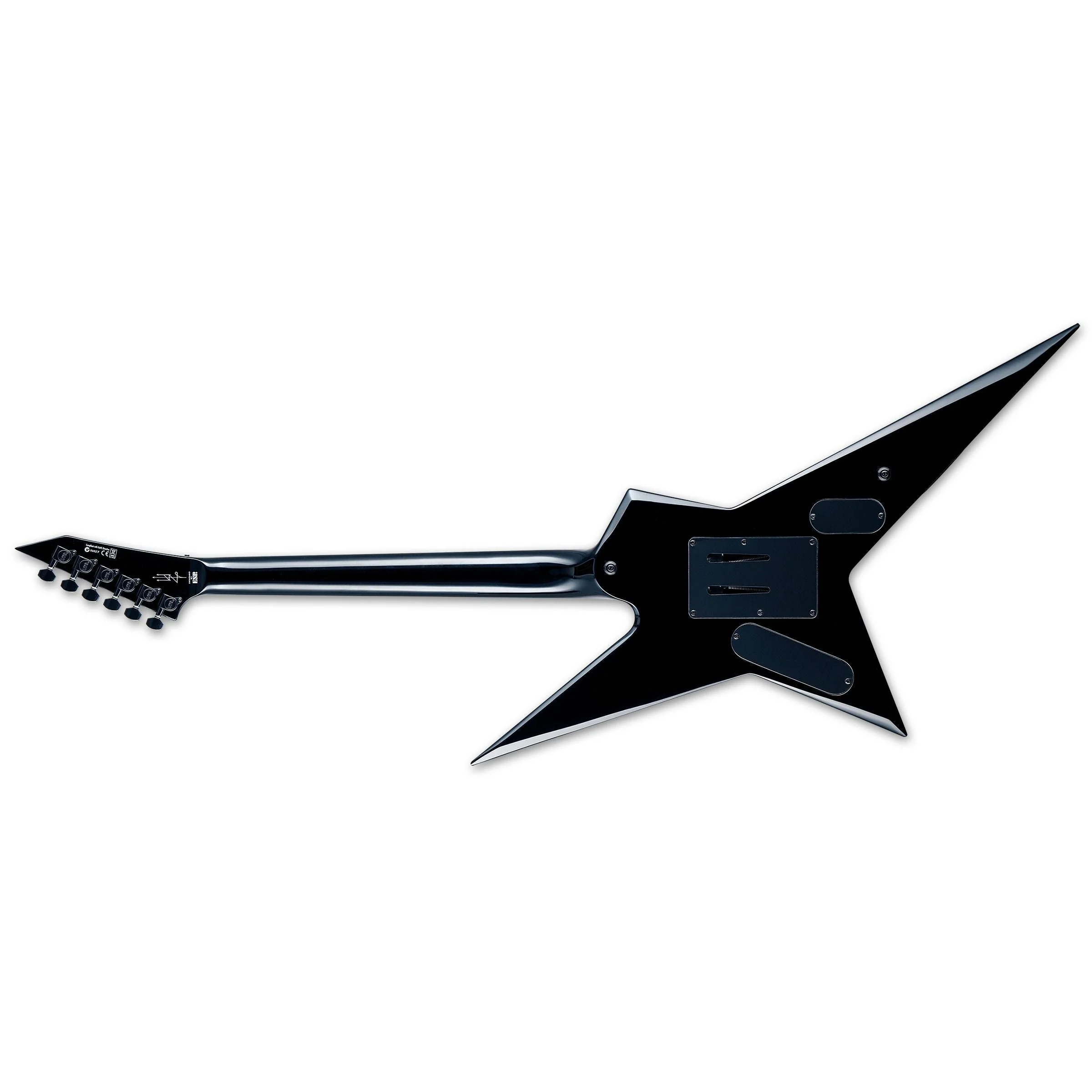 ESP LTD Sammy Duet SD-2 Electric Guitar - Black - Image 2