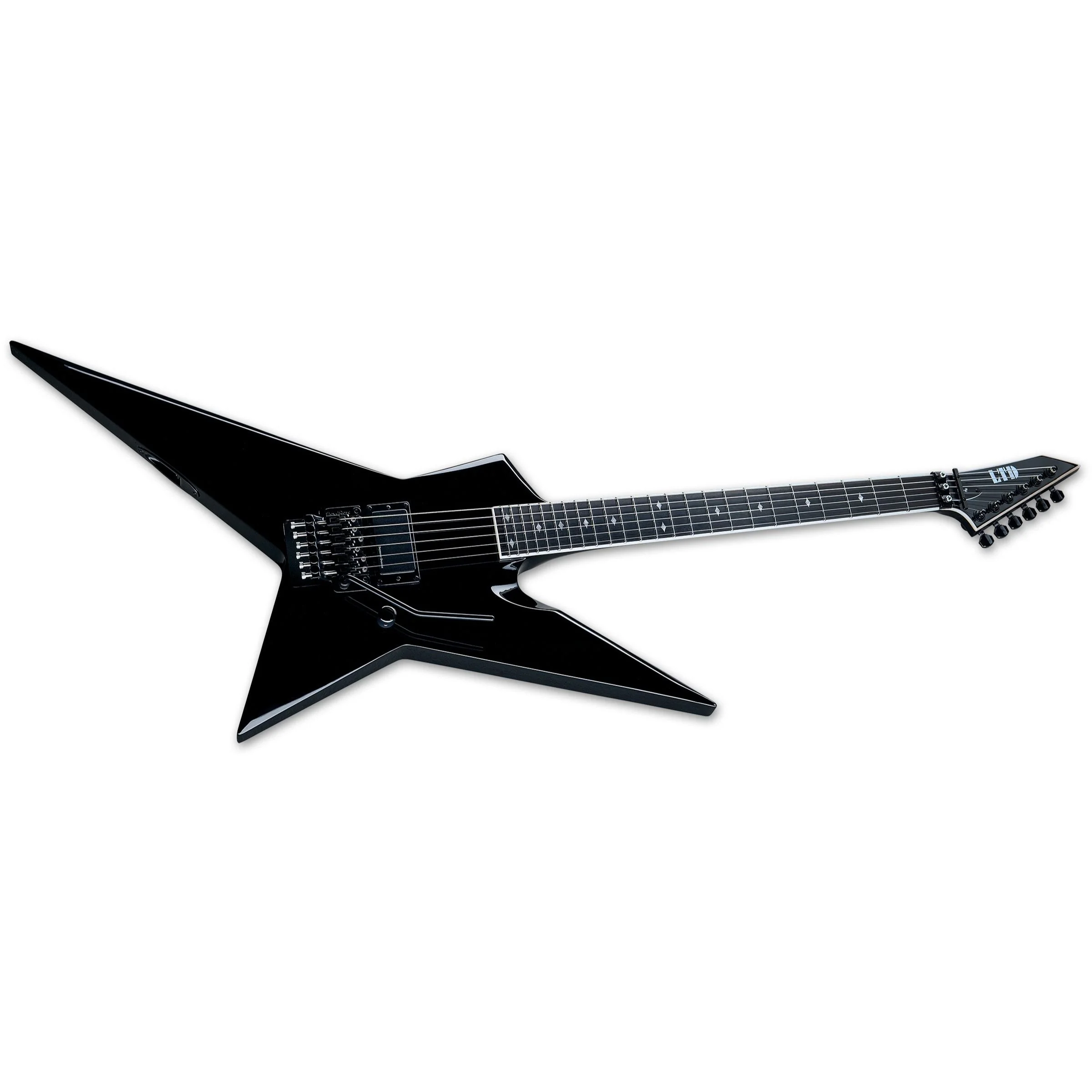 ESP LTD Sammy Duet SD-2 Electric Guitar - Black - Image 3