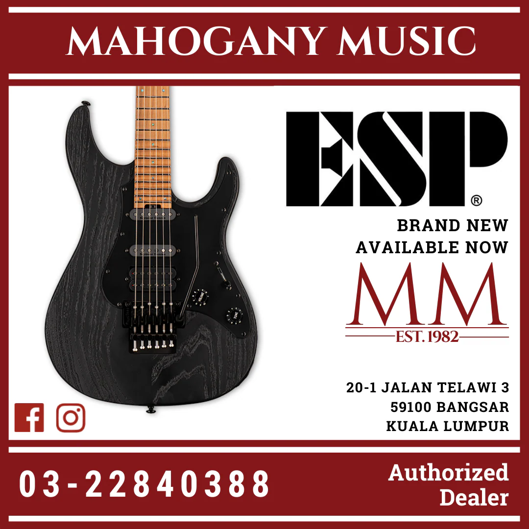 ESP LTD SN-1000 FR Black Blast