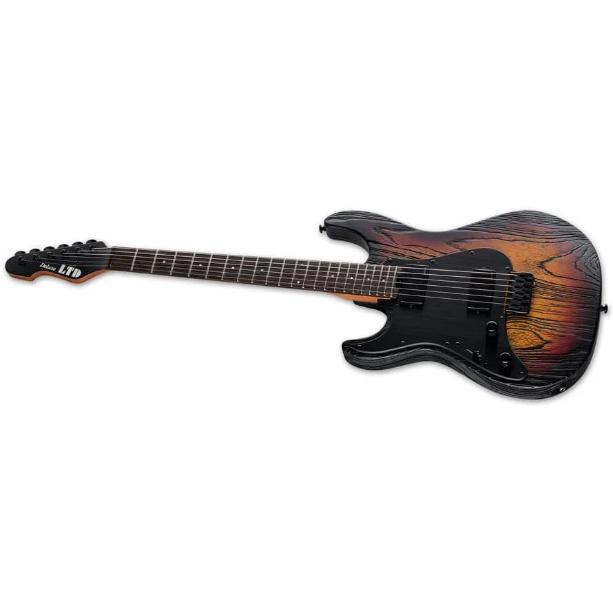 ESP LTD SN-1000 HT Left-handed Electric Guitar - Fire Blast - Image 3