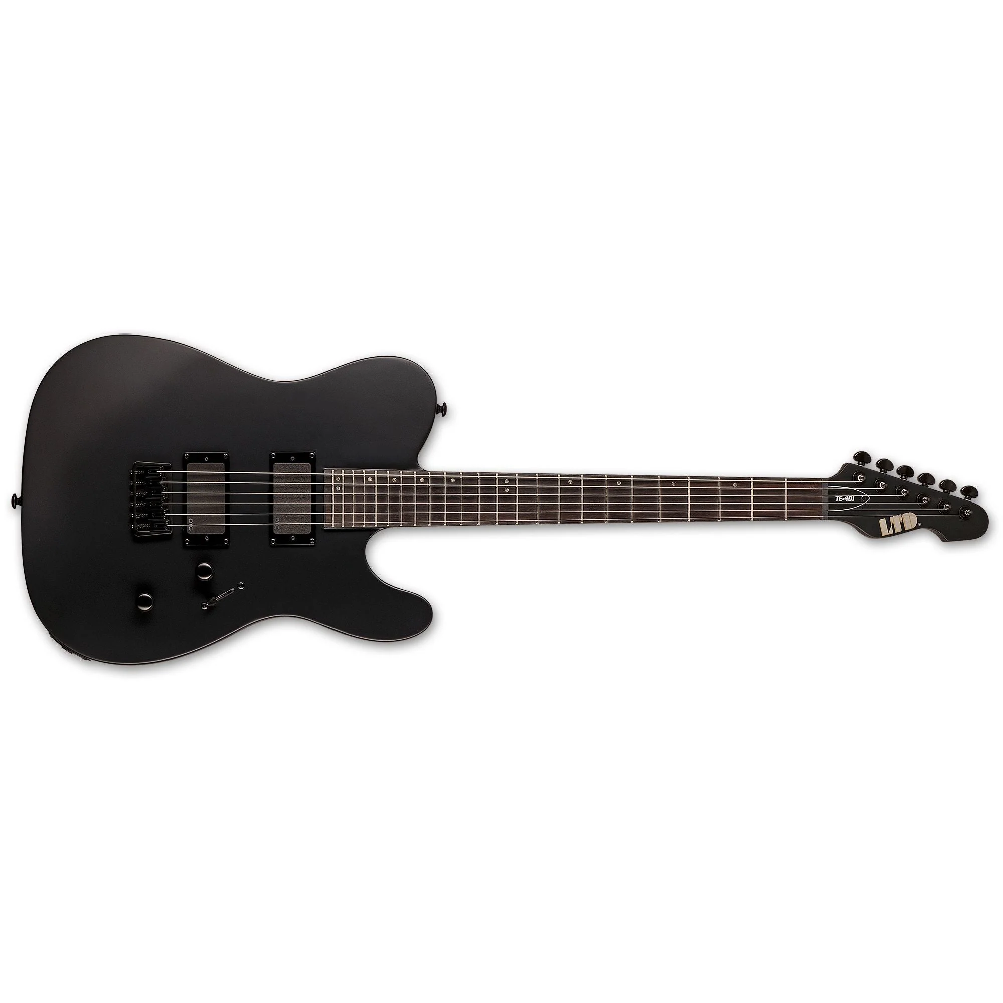 ESP LTD TE-401 Electric Guitar - Black Satin - Image 2