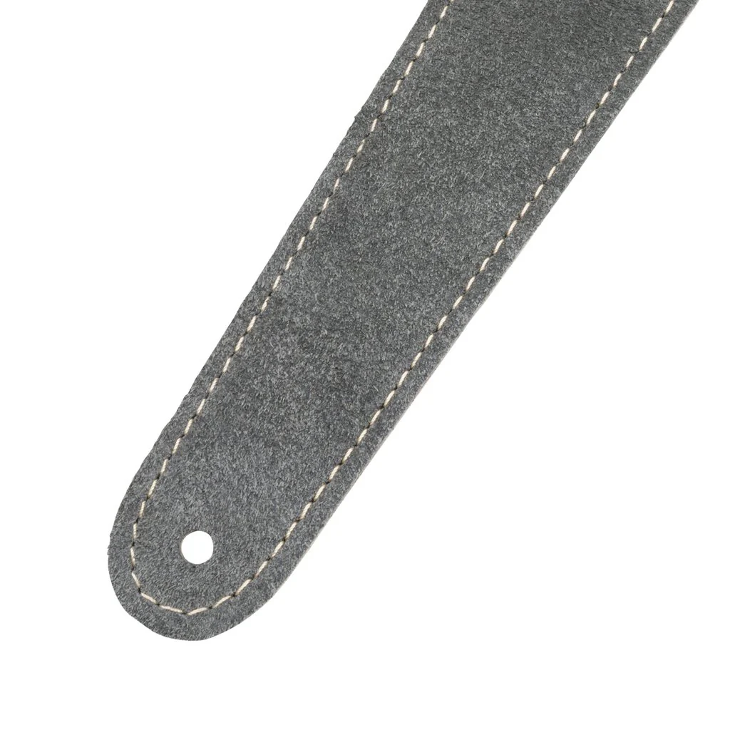 Fender 2inch Reversible Suede Guitar Strap, Gray/Tan - Image 3