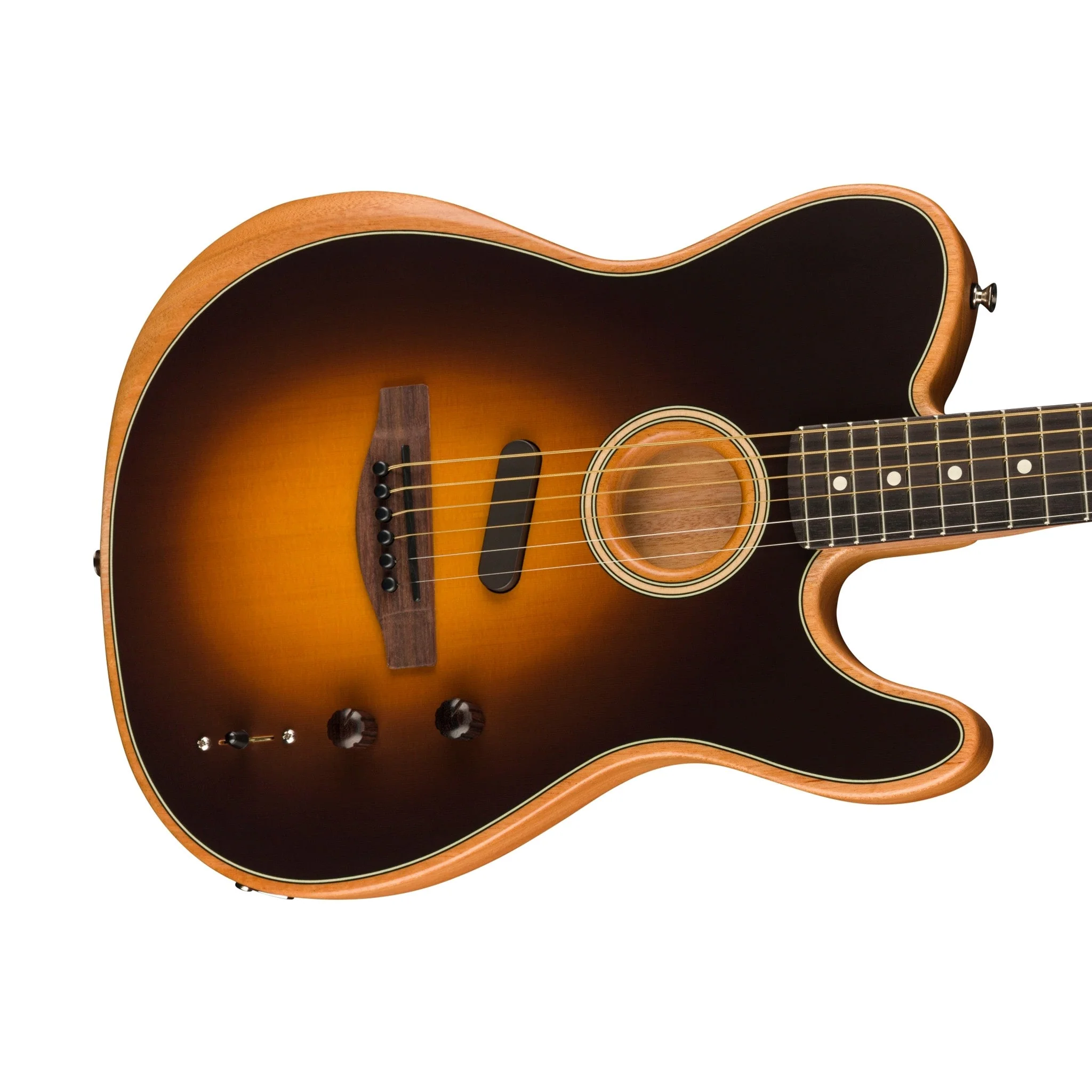 [PREORDER] Fender Acoustasonic Player Telecaster Electric Guitar, Shadow Burst - Image 6