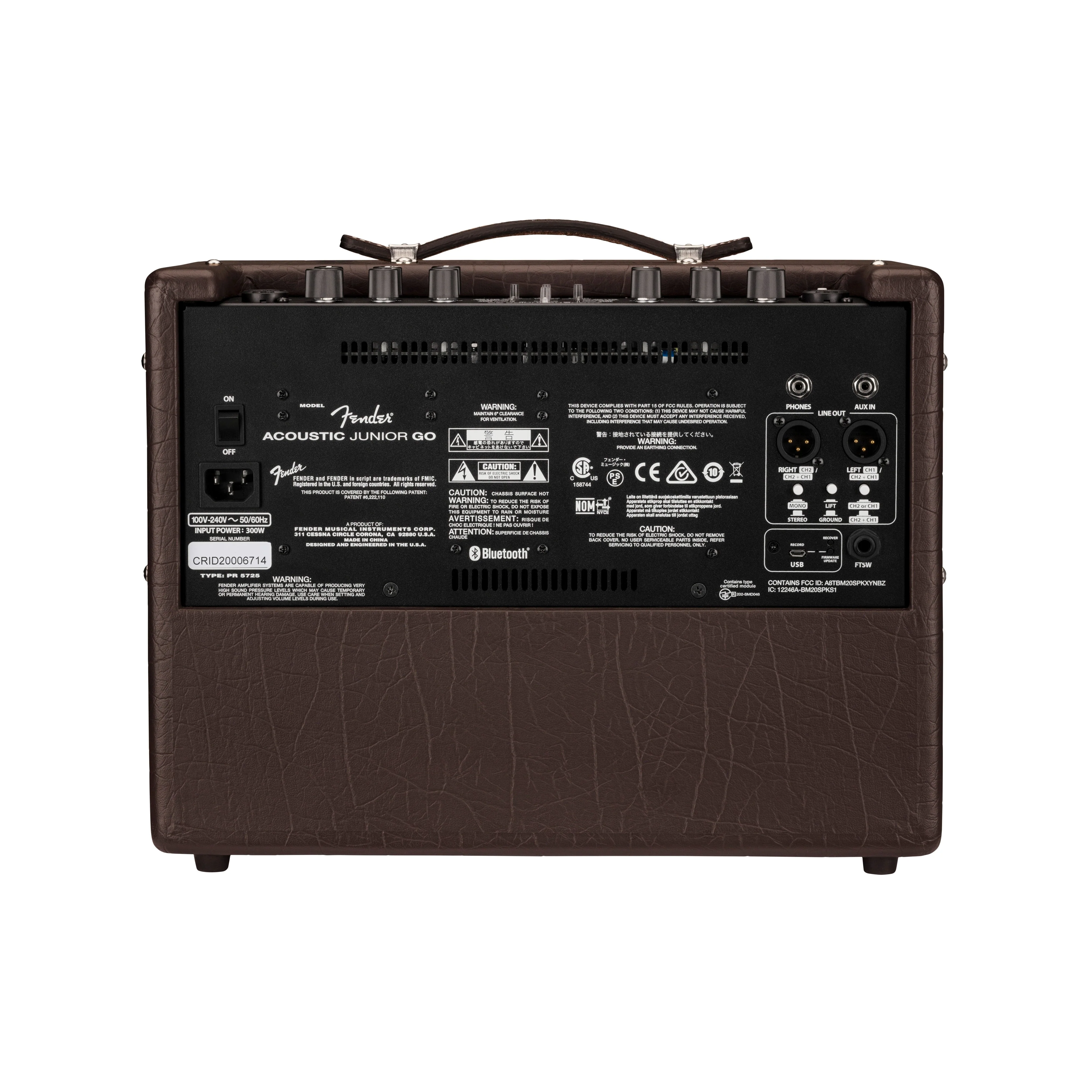 [PREORDER] Fender Acoustic Junior Go Guitar Amplifier, 230V UK - Image 2