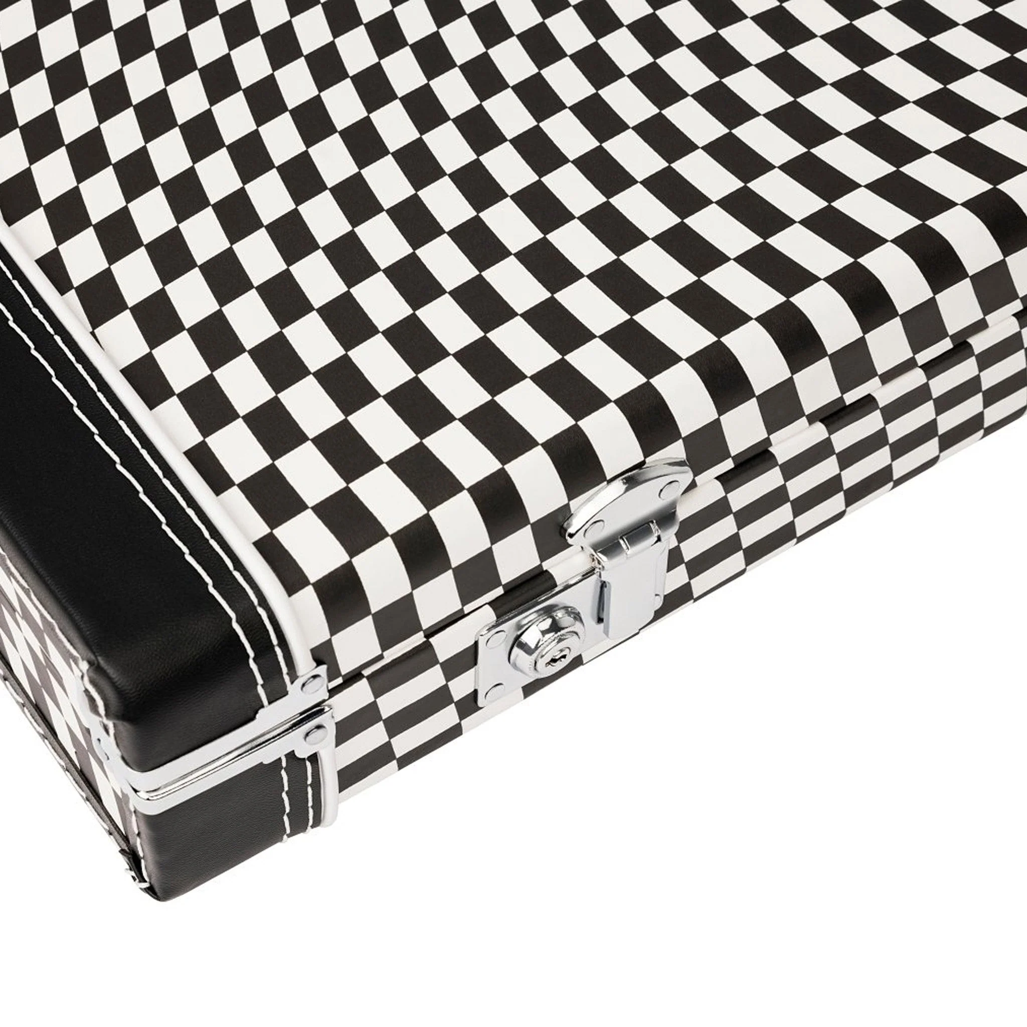 Fender Classic Series Strat/Tele Case, Wavy Checkerboard - Image 6